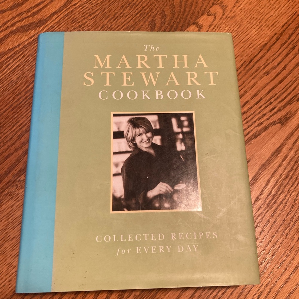 Martha Stewart Blue and Cream Cookbook